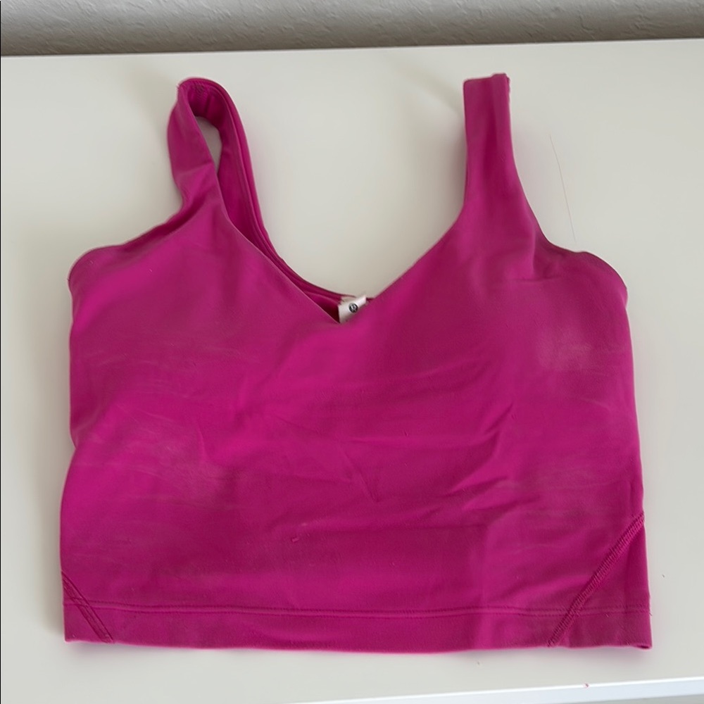 Vibrant Pink Sports Bra